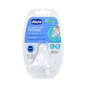 CHICCO TETINA PERFECT5 FL ALIM 6M MAS X2