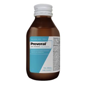 PREVERAL + CODEÍNA 3MG-10MGX5ML SOLUC ORAL