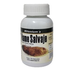 MILENIUMS ÑAME SALVAJE 300MG X 70 CAPSULAS