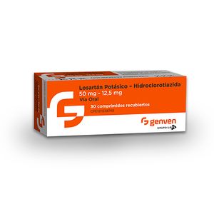 LOSARTAN+HCT 50 MG/12,5 MGX30 COMP REC