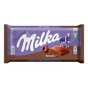 MILKA CHOCOLATE NOISETTE 100G