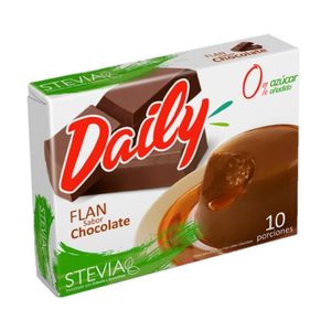 DAILY FLAN CHOCOLATE CSTEVIA 20G