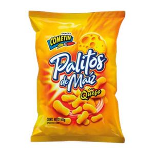 COMETIN PALITO DE MAIZ CON QUESO 60G