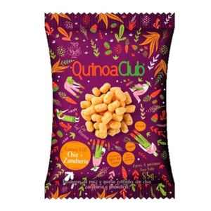 QUINOA CLUB PUFF CHIA-ZANAH SIN GLUTEN 85G