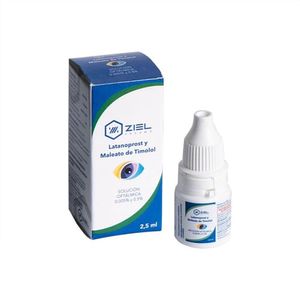 ZIEL LATANOPROST DE TIMOLOL 2,5 ML SOLUCION