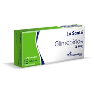 LA SANTE GLIMEPIRIDE 2 MG X16 TABLETAS