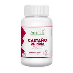 ARCO IRIS CASTAÑO DE INDIAS 400 MG X60 CAPSULAS