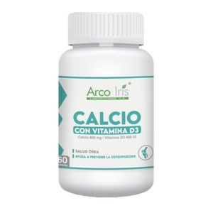 ARCO IRIS CALCIO + VIT D3 X 60 TABLETAS
