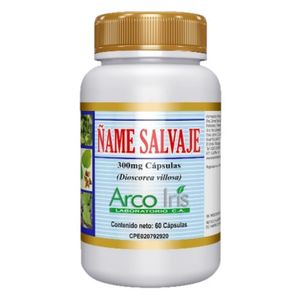 ARCO IRIS ÑAME SALVAJE CAPSULAS 60 X 300 GR
