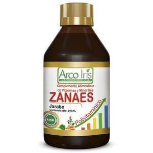 ARCO IRIS ZANAES POLIVITAMINICO JARABE 240 ML