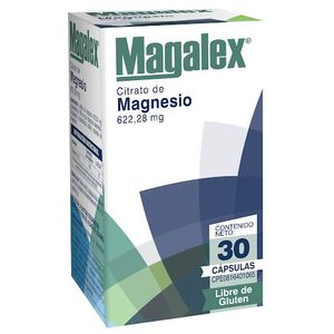 MAGALEX 100 MG X30 CAPSULAS