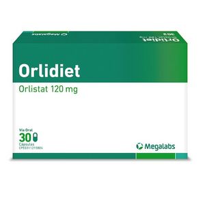 MEGALABS ORLIDIET 120 MG X30 CAPSULAS