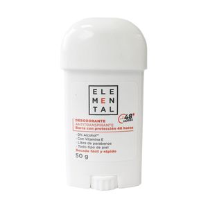 ELEMENTAL DEOSODORANTE BARRA FEMENINO 50 GR