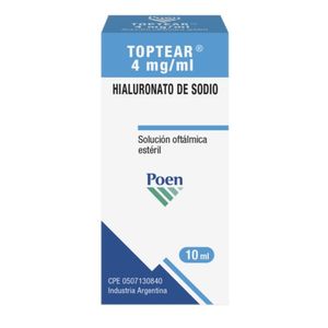 POEN TOPTEAR SOLUCION OFTALMICA X 10 ML
