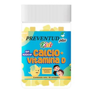 PREVENTUD CALCIO+VIT D KIDS X60 GOM SAZ