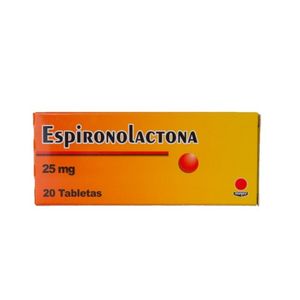 MEYER ESPIRONOLACTONA 25 MG X20 TABLETAS