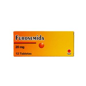 FUROSEMIDA DAL  .20 MG X12 TABLETAS