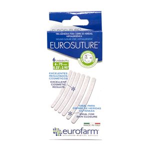EUROFARM EUROSUTURE TIRA ADHESIVA 3X75MM X10