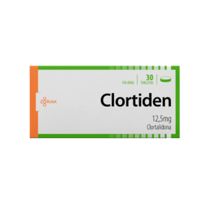 ZORIAK CLORTIDEN 12,5MG X 30 TABLETAS
