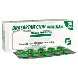 BRASARTAN CTDN 160MG12,5MG X30 TAB