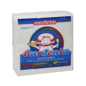 GARDENIA SERVILLETAS X50