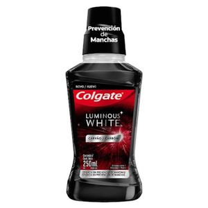 COLGATE ENJ BUCAL LUMIN WHITE CARB 250ML