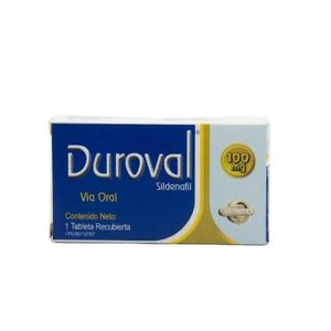 VALMORCA DUROVAL 100 MG X1 TABLETA RECUBIERTA