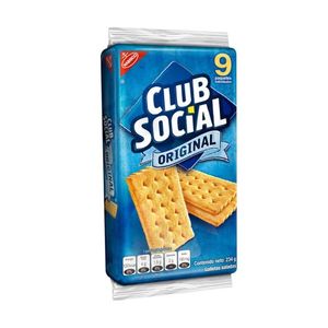 CLUB SOCIAL GALLETA ORIGINAL 234G X9