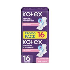 KOTEX TOALL FEM NOCTURNA ULTRAPRO 16UND