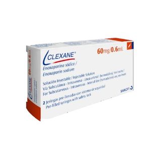 CLEXANE 60MG0.6CCX2 JGA AMP