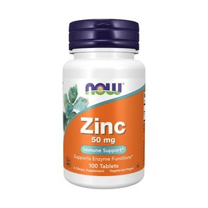 NOW ZINC 50 MG X100 TABLETAS