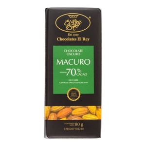 EL REY CHOCOLATE MACURO 70P 80G