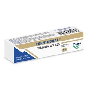 POEN TOBRAL 0.3%X5 GR GEL