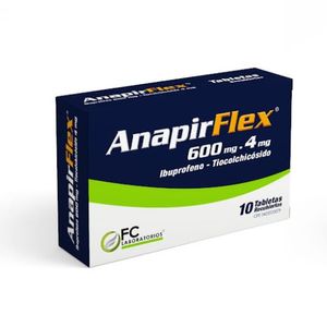 FC ANAPIR FLEX 600MG-4MG X 10 TAB