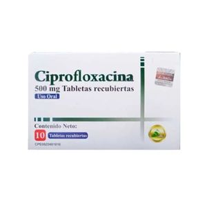 CIPROFLOXACINA DAC TABL. 500MGX10