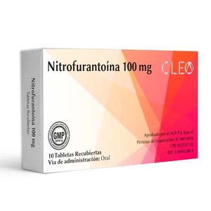 CLEO PHARMA NITROFURANTOINA 100MG X 10 TABLETAS
