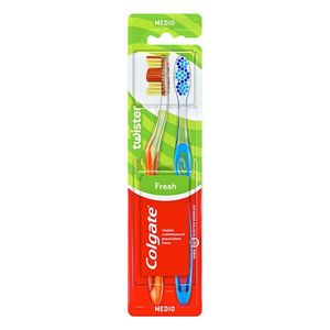 COLGATE CEP DENTAL TWISTER FRES MED 2X1