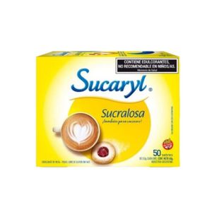 SUCARYL SUCRALOSA PLV SOB SG 80GR X100