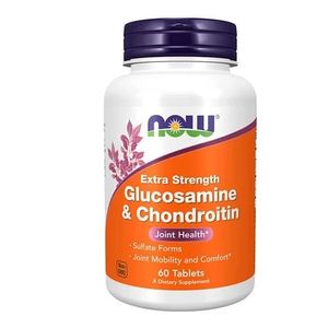 NOW GLUCOSAMINE CHONDROITIN X 60 TABLETAS