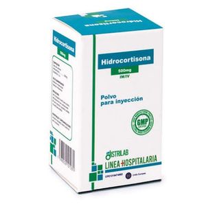HIDROCORTISONA PO AMP. IMIV 500MG X1