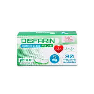DISFARIN 5MG X 30 TAB