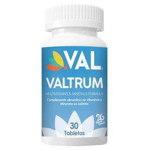VAL VALTRUM MULTIVITAMINICO X 30 CAPSULAS