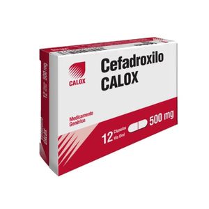CALOX CEFADROXILO  500 MG X12 CAPSULAS