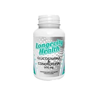 LONGEVITY HEALTH GLUCOS-CONDR 500MG X60