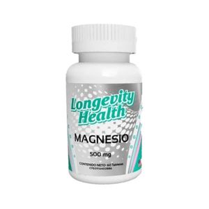 LONGEVITY HEALTH MAGNESIO TAB 500MG X60