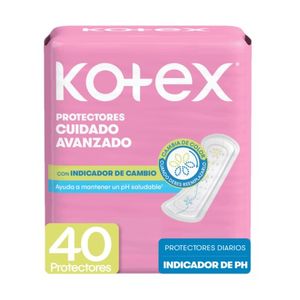 KOTEX PROTECTORES DIARIOS INDICADOR PH X40