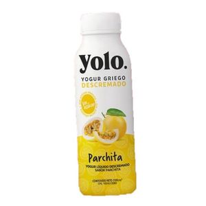 YOLO YOGURT DESCREMADO GRIEGO PARCHITA SIN AZUCAR 200 ML