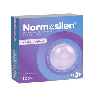 LETI NORMOSILEN X 1 ANILLO VAGINAL