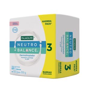 PALMOLIVE JAB BARRA NEUTR BALANC 100G X3