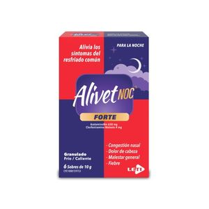 ALIVET NOCHE FORTE  X6 SOBRES